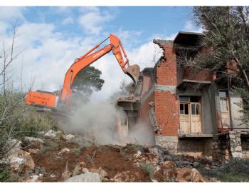 SELAMI KAPANKAYA - Patara Antik Kenti’ndeki Kaçak Yapılar Yıkıldı