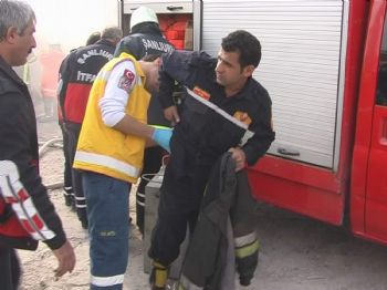 Şanlıurfa'da Korkutan Yangın