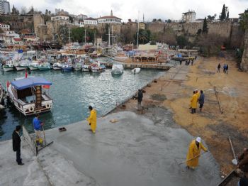 Yat Limanı'nda Çalışmalar Başladı