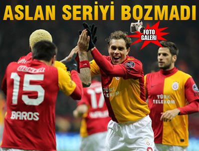 BAROS - Galatasaray farklı kazandı