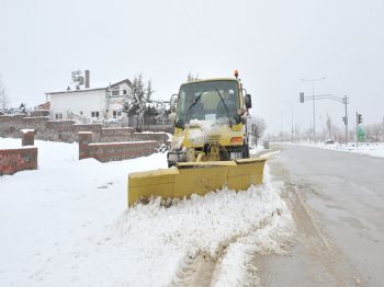 CINNAH - Başkent'te Kar Alarmı