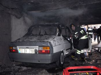 MEKTEP - İki Apartmanın Bodrum Katlarında Yangın Çıktı