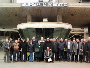 BURSA ÇIMENTO - İmo’dan Bursa Çimento’ya Teknik Gezi