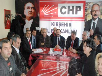YıLMAZ ZENGIN - Kırşehir Cumhuriyet Halk Partisinde Tanışma Toplantısı