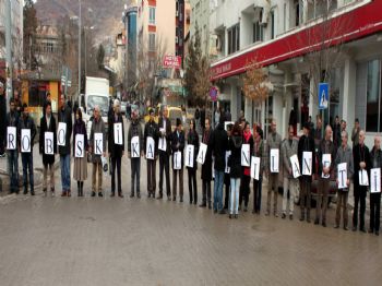 ŞERAFETTIN HALIS - Tunceli'de Barış Zinciri Eylemi