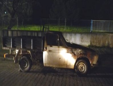 HAMDIBEY - Biga’da Araç Yangını