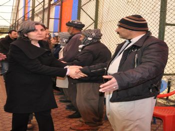 Emep Genel Başkanı Selma Gürkan Uludere'de