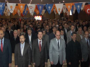 VURAL KAVUNCU - Emet Ak Parti'de Mehmet Ali Yerem Yeniden Başkanlığa Seçildi