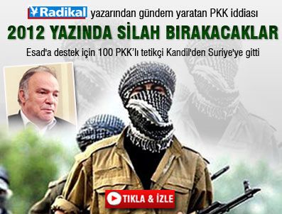 CEMIL BAYıK - Özgürel: PKK 2012 yazı öncesi silah bırakacak