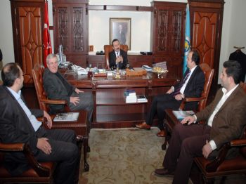 KERIM ÖZKUL - Rektör Gökbel'e Ziyaretler Sürüyor