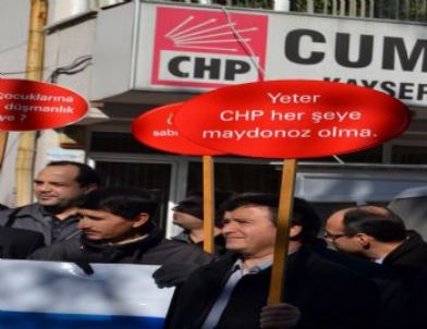 Memurların Chp Önündeki Açıklamasında Gerginlik Yaşandı