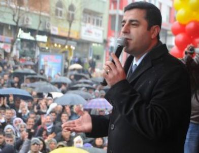 Bdp Genel Başkanı Demirtaş Şanlıurfa'da