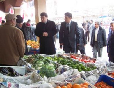 Manavlar Çarşısı Dualar İle Açıldı