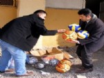 Okullara Bin 215 Adet Top Dağıtıldı