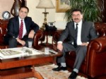 YAKUP ODABAŞı - Gölbaşı Belediye Başkanı Odabaşı'na Lösev'den Ziyaret