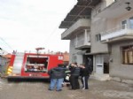 TURGUTALP - Soma'da Evin Ardiyesinde Çıkan Yangın Korkuttu