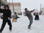 AYVALı - İstanbul'da Kar, Çocuklara Yaradı