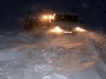 MUSTAFA ASLAN - Kar ve Tipi Sebebiyle Mahsur Kalan Köylüler Kurtarıldı