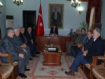 İSMAIL YAMANTÜRK - Kent Konseyi Üyelerinden Vali Özçimen'e Ziyaret