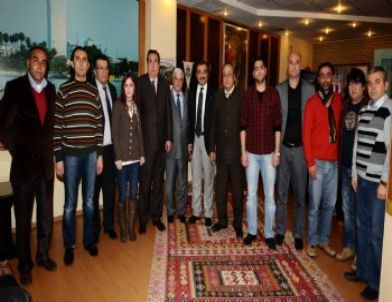 Mgc’nin Yeni Yönetimi Başkan Özcan’ı Ziyaret Etti