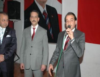 Mhp Merkez İlçe Başkanı Kardaş Yeniden Seçildi