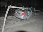 TURGUTALP - Soma'da Trafik Kazası: 3 Yaralı