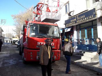 Digor Belediyesi Tam Donanımlı İtfaiye Aracı Aldı