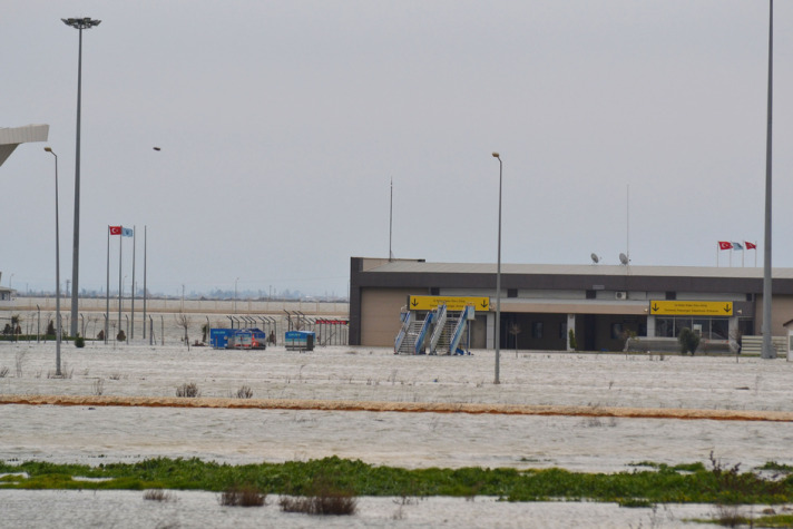 Hatay Havaalanı Sular Altında