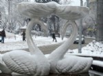 KUĞULU PARK - Zonguldak'ta Kar, Hem Zorda Bıraktı Hem De Eğlendirdi