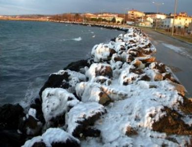 Çanakkale Sahillerinde Buzul Çağı Görüntüsü