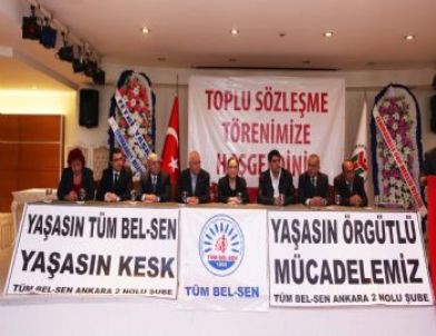 Yenimahalle Memurlarına Toplu Sözleşme