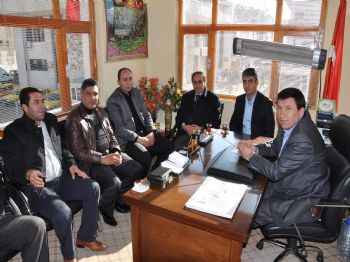 AHMET YAVUZ - Ak Parti Yerköy İlçe Başkanından Ziraat Odasına Ziyaret