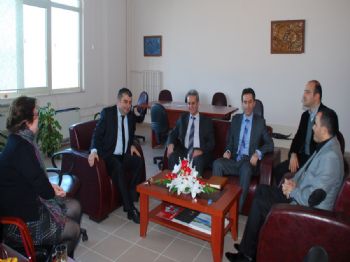 AHMET ERDEM - Çomü Yönetimi, Tıp Fakültesi ve Fen Edebiyat Fakültesi'ni Ziyaret Etti
