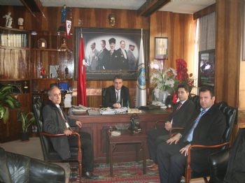 EĞERCI - Eğerci Belediye Başkanı Civelek Alabaş'ı Ziyaret Etti