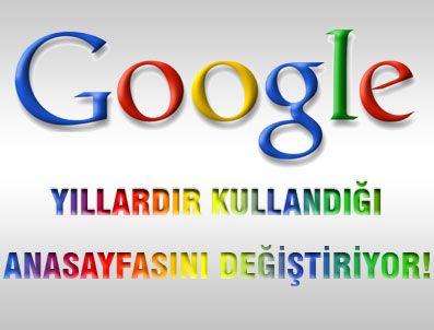 GMAIL - Google'ın anasayfa görüntüsü değişecek