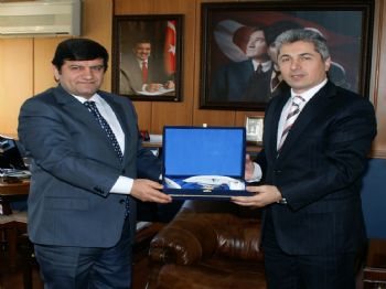 YUSUF MAYDA - Rektör Günaydın’dan Vali Mayda’ya Ziyaret