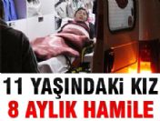 11 yaşındaki kız hamile çıktı