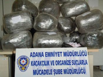Adana'da 30 Kilo Esrar Ele Geçirildi