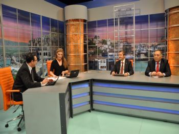 UĞUR TURAN - Başkan Tahmazoğlu Trt Anadolu'ya Konuk Oldu