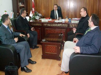 GENÇ SANAYICILER VE İŞADAMLARı DERNEĞI - İşadamlarından Müftü Öztürk'ü Ziyaret