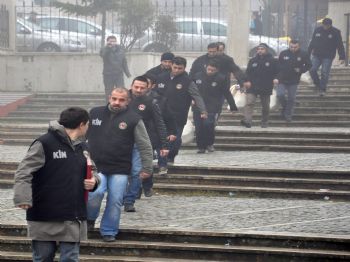 Kapıkule'de Ele Geçirilen Eroin Çuvallarla Adliyeye Taşındı