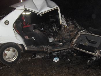 KARAHISAR - Keşan’da Trafik Kazası: 2 Ölü