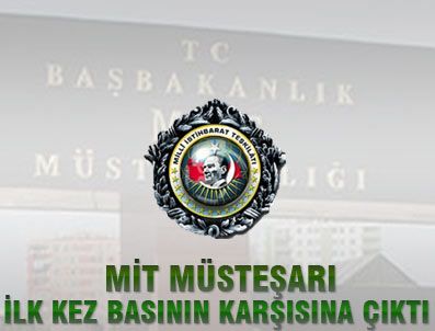 MİT Müsteşarı ilk kez basının karşısına çıktı