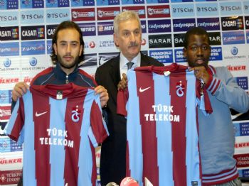 TRABZONCELL - Trabzonspor Olcan ve Jebrin İle Sözleşme İmzaladı