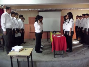 Genç İzciler Törenle Yemin Etti