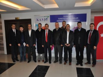 ABDURRAHMAN HACıKERIMOĞLU - Kasiad, Tekkeköy Belediye Başkanı Hayati Tekin'i Konuk Etti