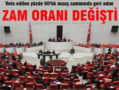 Emekli vekil maaş zam oranı değişti