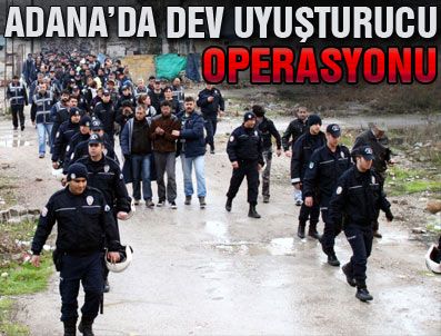 ULUBATLı HASAN - Adana'da dev uyuşturucu operasyonu
