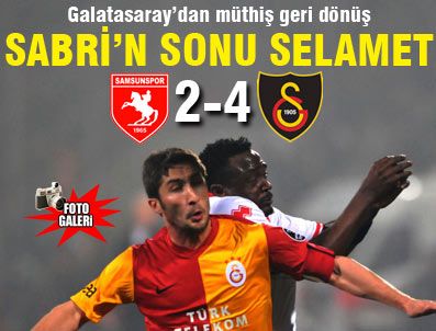 BAROS - Samsunspor 2-4 Galatasaray