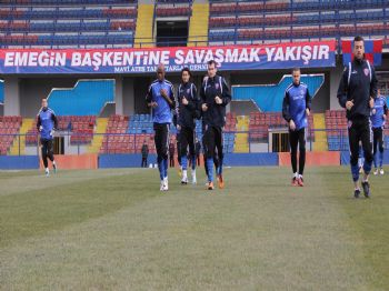 MUSTAFA SARP - Karabükspor, Gençlerbirliği Maçı Hazırlıklarını Tamamladı